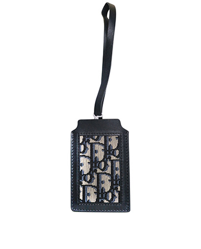 Christian Dior Oblique Luggage Tag, £200, Front view